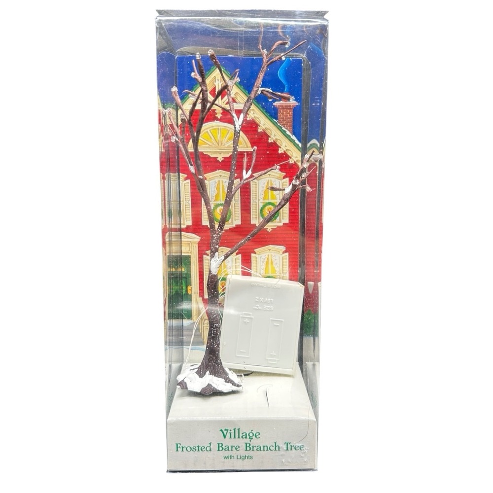 Department 56 Village Frosted Bare Branch Tree with Lights 52434